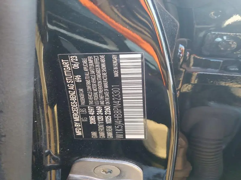 2023 MERCEDES-BENZ CLA 250 4MATIC  