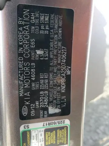 2013 KIA SPORTAGE LX  