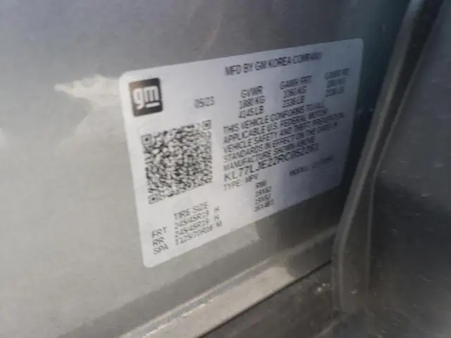 2024 CHEVROLET TRAX 2RS  