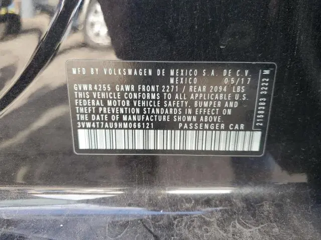 2017 VOLKSWAGEN GTI S  