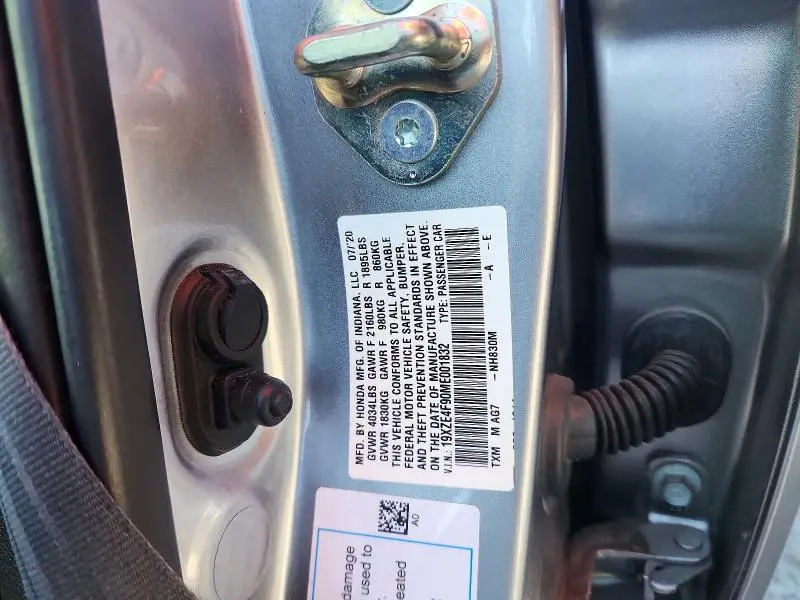 2021 HONDA INSIGHT TOURING  