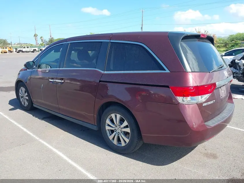 2017 HONDA ODYSSEY EX