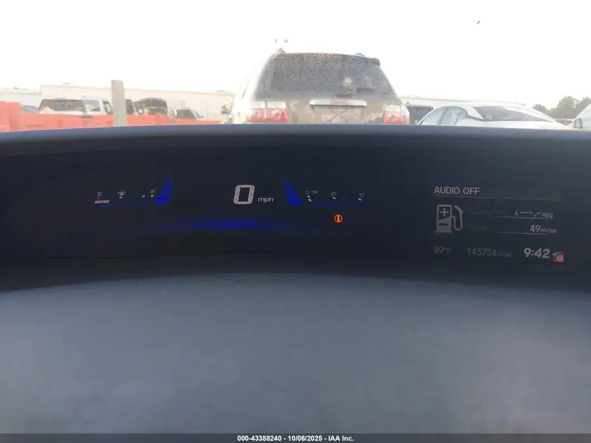 2013 HONDA CIVIC NATURAL GAS