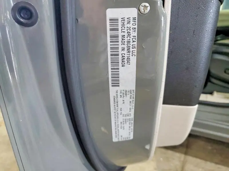 2022 CHRYSLER PACIFICA TOURING L  