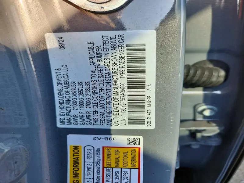 2024 HONDA ACCORD HYBRID SPORT-L  