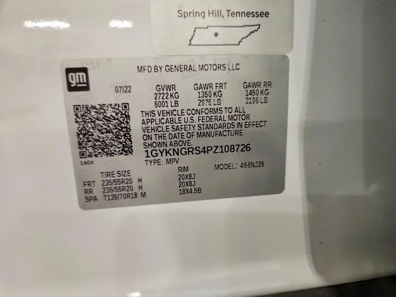 2023 CADILLAC XT5 SPORT  