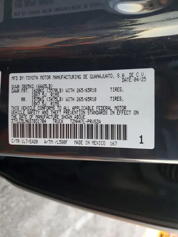 2025 TOYOTA TACOMA TRD SPORT HV  