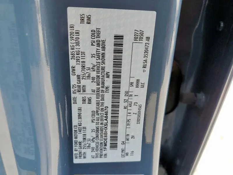 2025 FORD BRONCO OUTER BANKS  