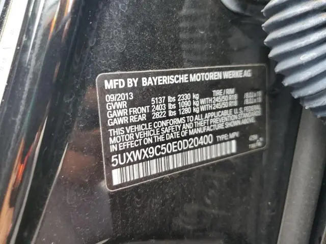 2014 BMW X3 XDRIVE28I  
