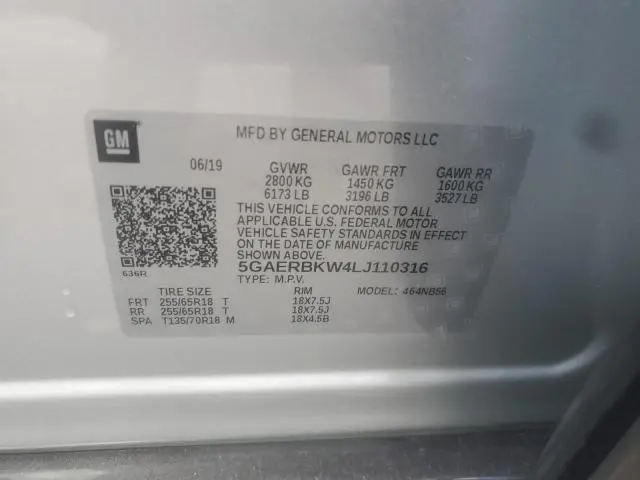 2020 BUICK ENCLAVE ESSENCE