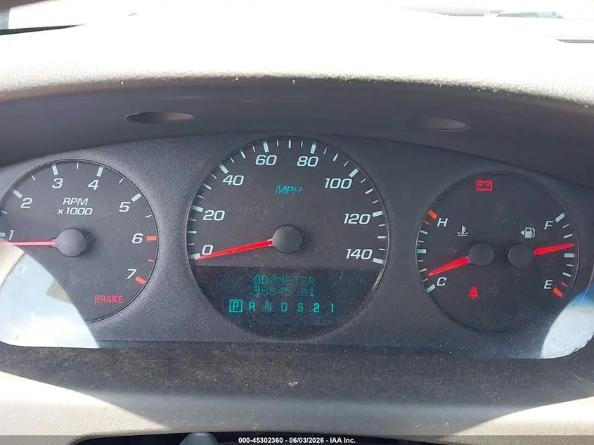 2010 CHEVROLET IMPALA LS