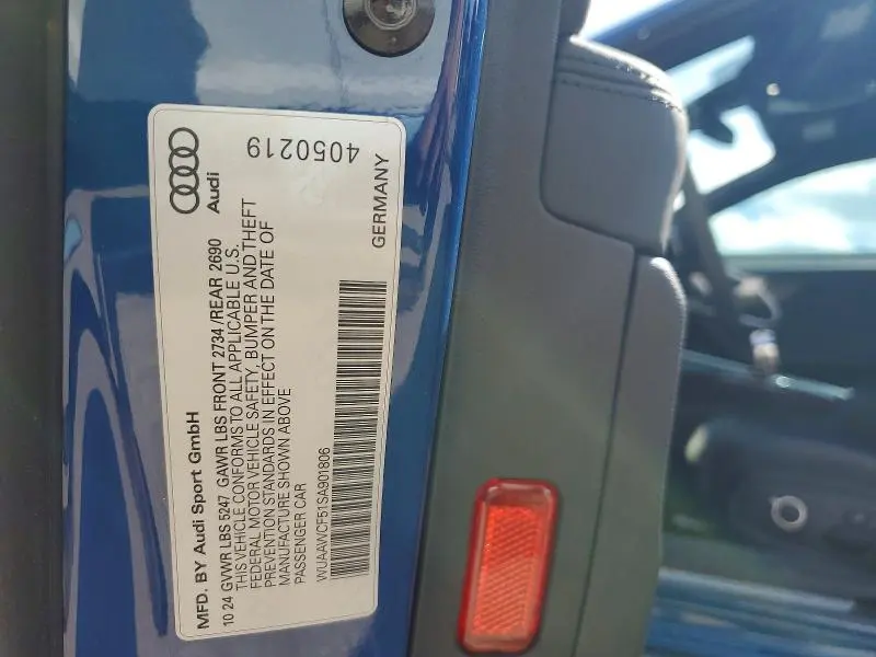 2025 AUDI RS5   