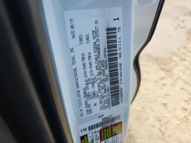 2018 TOYOTA TACOMA ACCESS CAB  