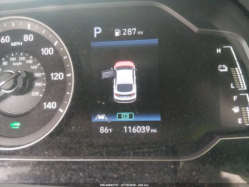 2020 HYUNDAI IONIQ HYBRID BLUE