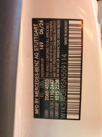 2025 MERCEDES-BENZ CLA 250  