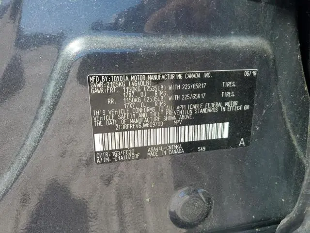 2018 TOYOTA RAV4 ADVENTURE  