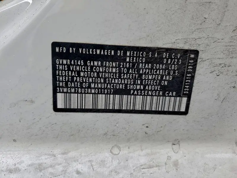 2024 VOLKSWAGEN JETTA SEL  