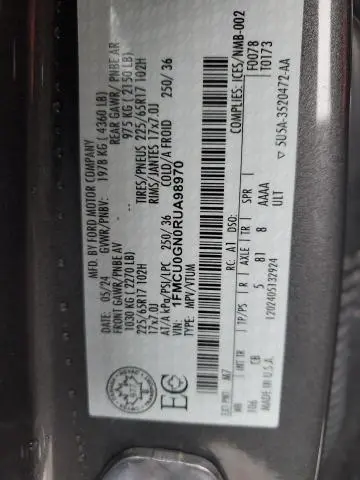 2024 FORD ESCAPE ACTIVE  