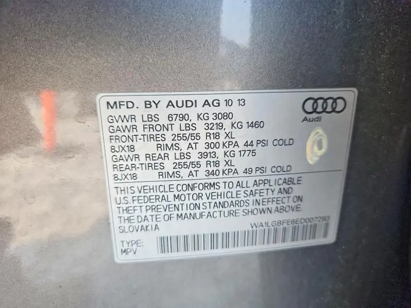 2014 AUDI Q7 PREMIUM PLUS  