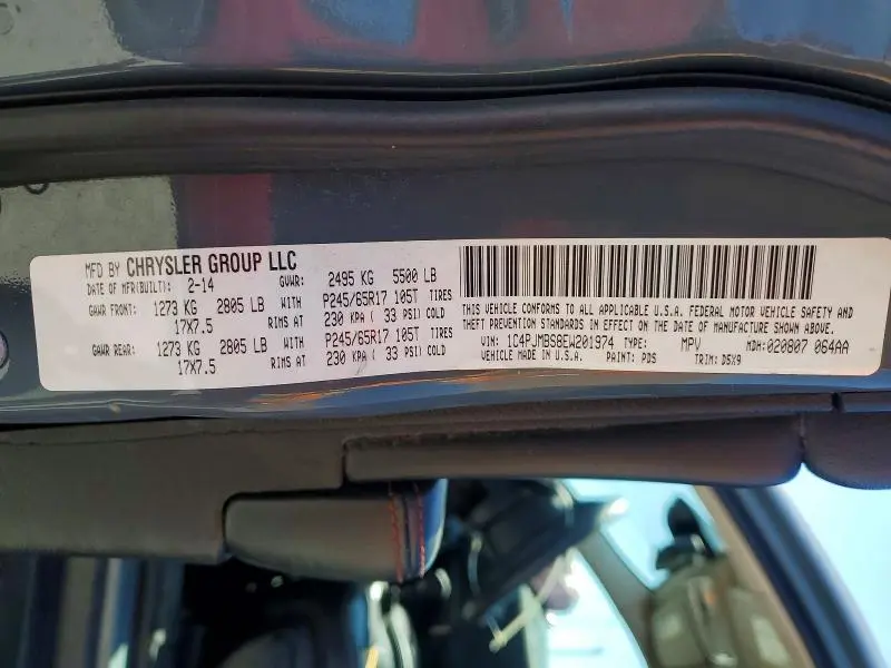 2014 JEEP CHEROKEE TRAILHAWK  