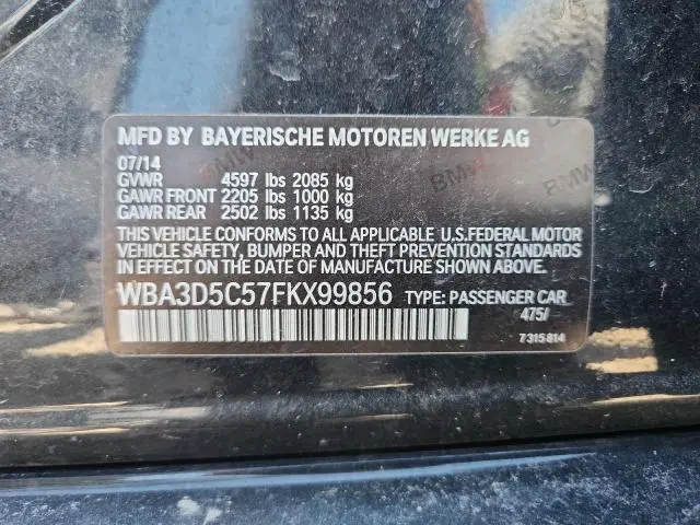 2015 BMW 328 D XDRIVE  