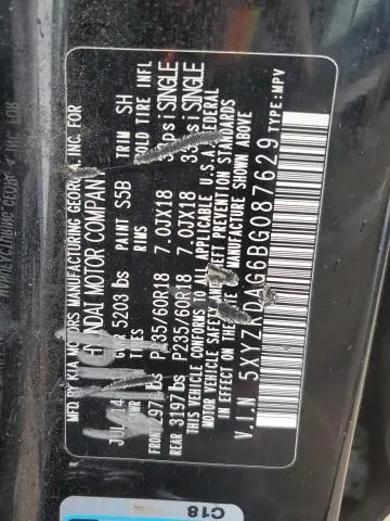 2011 HYUNDAI SANTA FE LIMITED