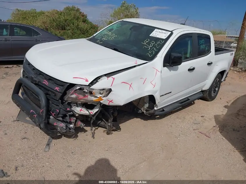 2021 CHEVROLET COLORADO 4WD  SHORT BOX Z71