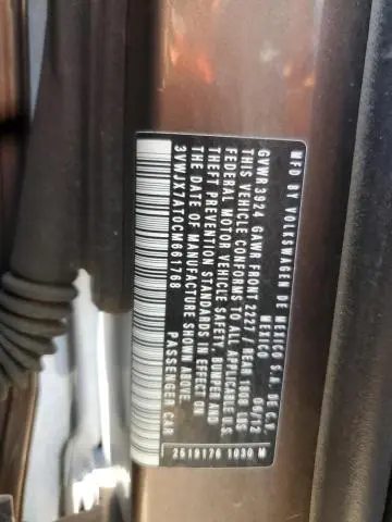 2012 VOLKSWAGEN BEETLE   