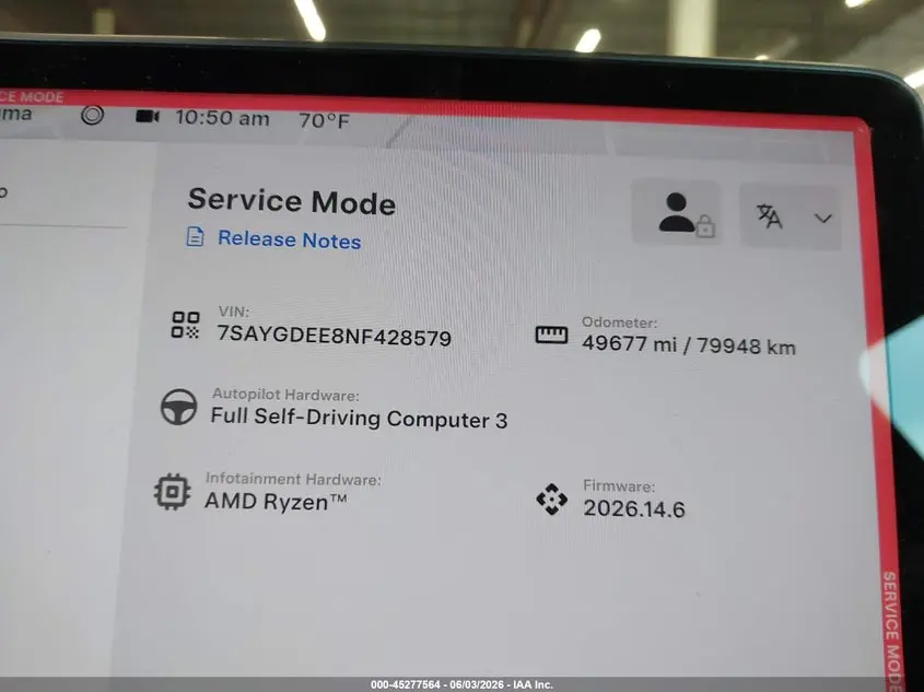 2022 TESLA MODEL Y LONG RANGE DUAL MOTOR ALL-WHEEL DRIVE