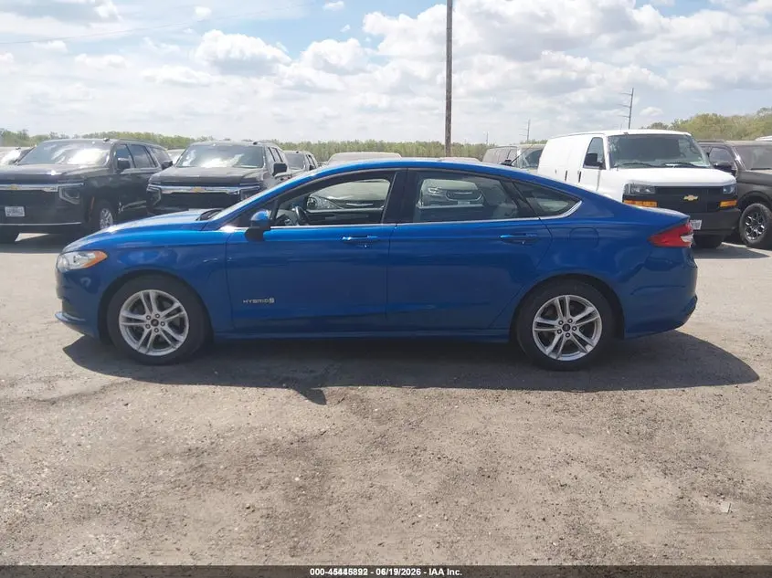 2018 FORD FUSION HYBRID S