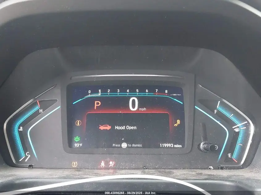 2019 HONDA ODYSSEY EX