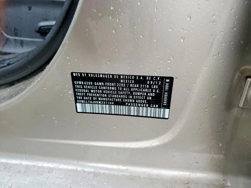 2013 VOLKSWAGEN JETTA TDI  