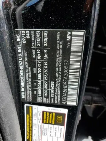 2014 MERCEDES-BENZ ML 350 4MATIC  