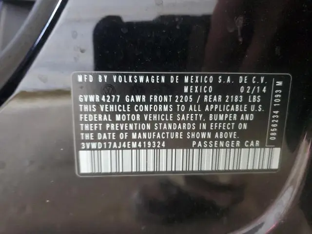 2014 VOLKSWAGEN JETTA SE  