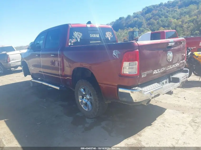 2019 RAM 1500 BIG HORN/LONE STAR  4X4 5'7 BOX