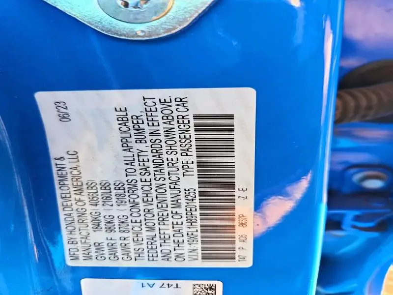 2023 HONDA CIVIC SPORT TOURING  