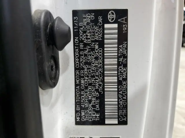 2014 TOYOTA SCION TC   