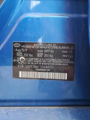 2018 HYUNDAI SONATA SE  