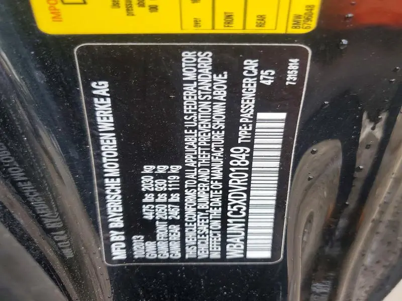 2013 BMW 128 I  