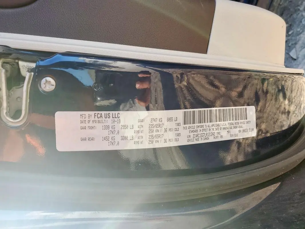 2020 CHRYSLER PACIFICA TOURING L PLUS  