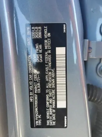 2017 VOLVO S90 T6 MOMENTUM  