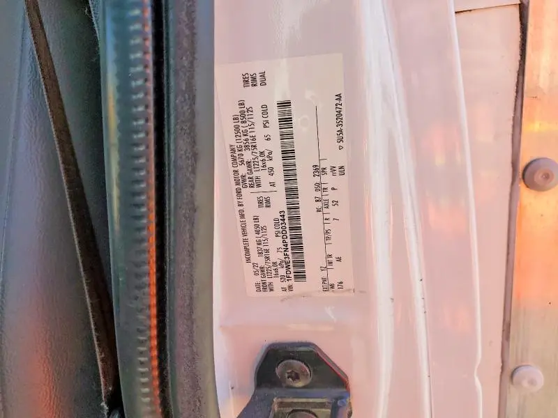 2023 FORD ECONOLINE - BOX TRUCK