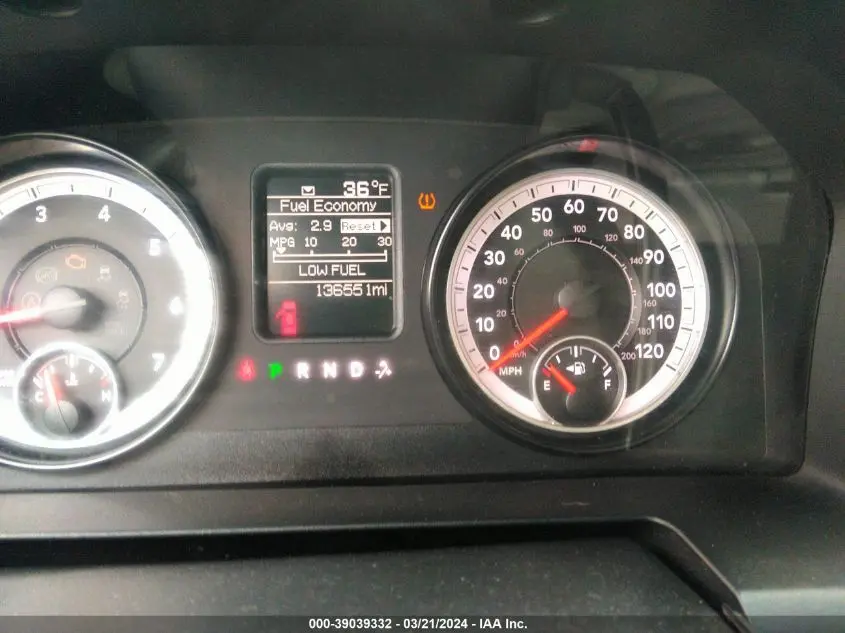 2015 RAM 2500 TRADESMAN