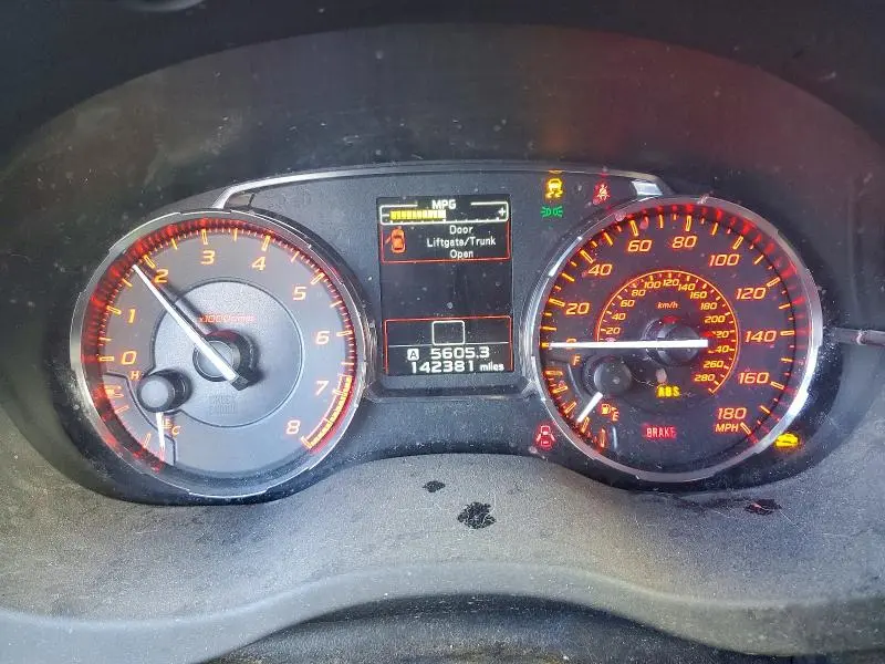 2015 SUBARU WRX LIMITED  