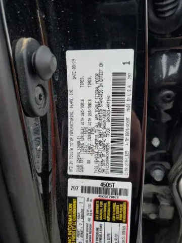 2019 TOYOTA TACOMA DOUBLE CAB  
