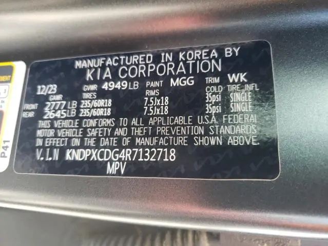 2024 KIA SPORTAGE SX PRESTIGE  