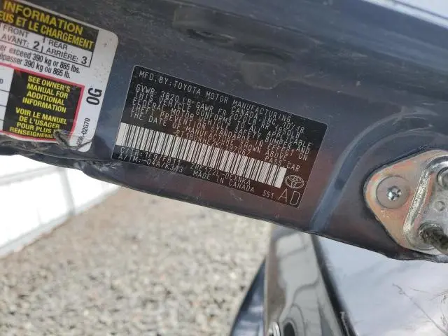 2019 TOYOTA COROLLA L  