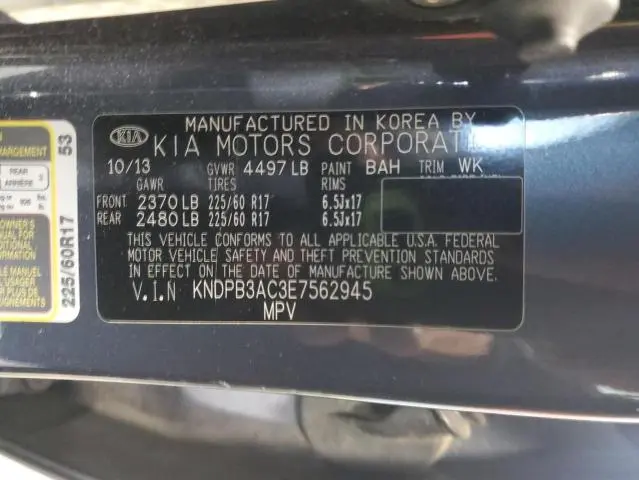 2014 KIA SPORTAGE BASE  