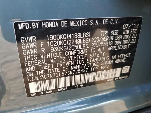 2025 HONDA HR-V SPORT  