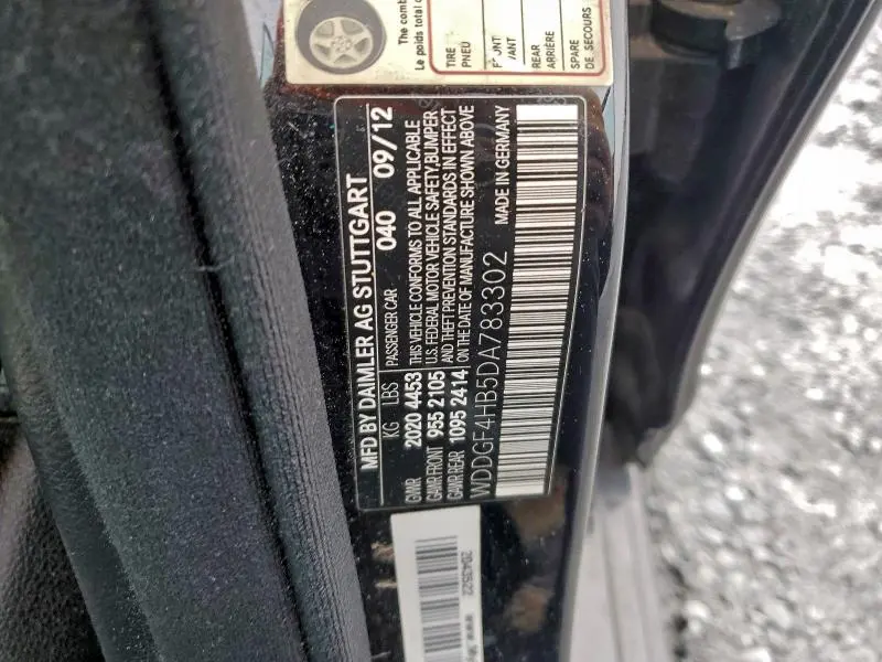 2013 MERCEDES-BENZ C 250  